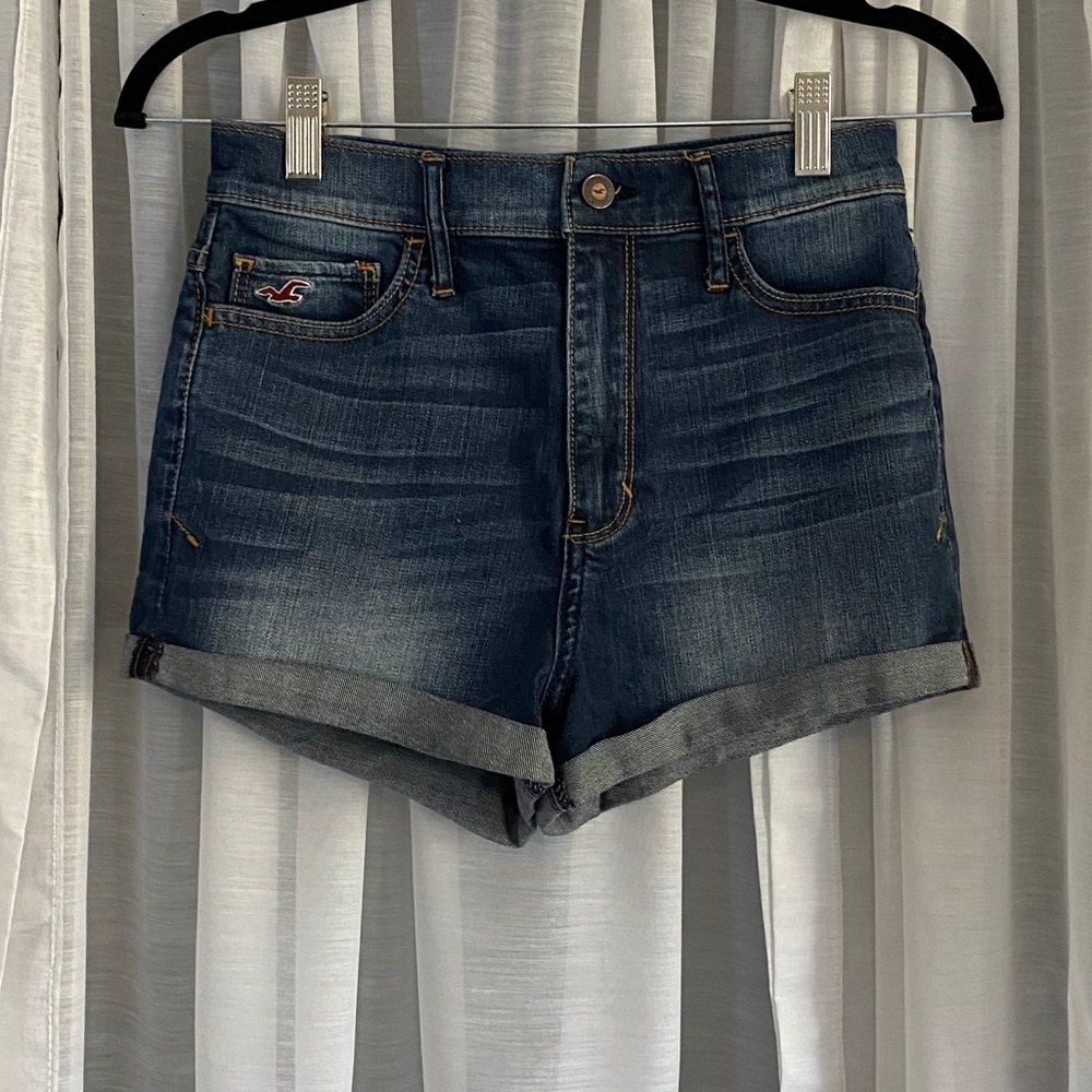 Hollister High Rise Jean Shorts
